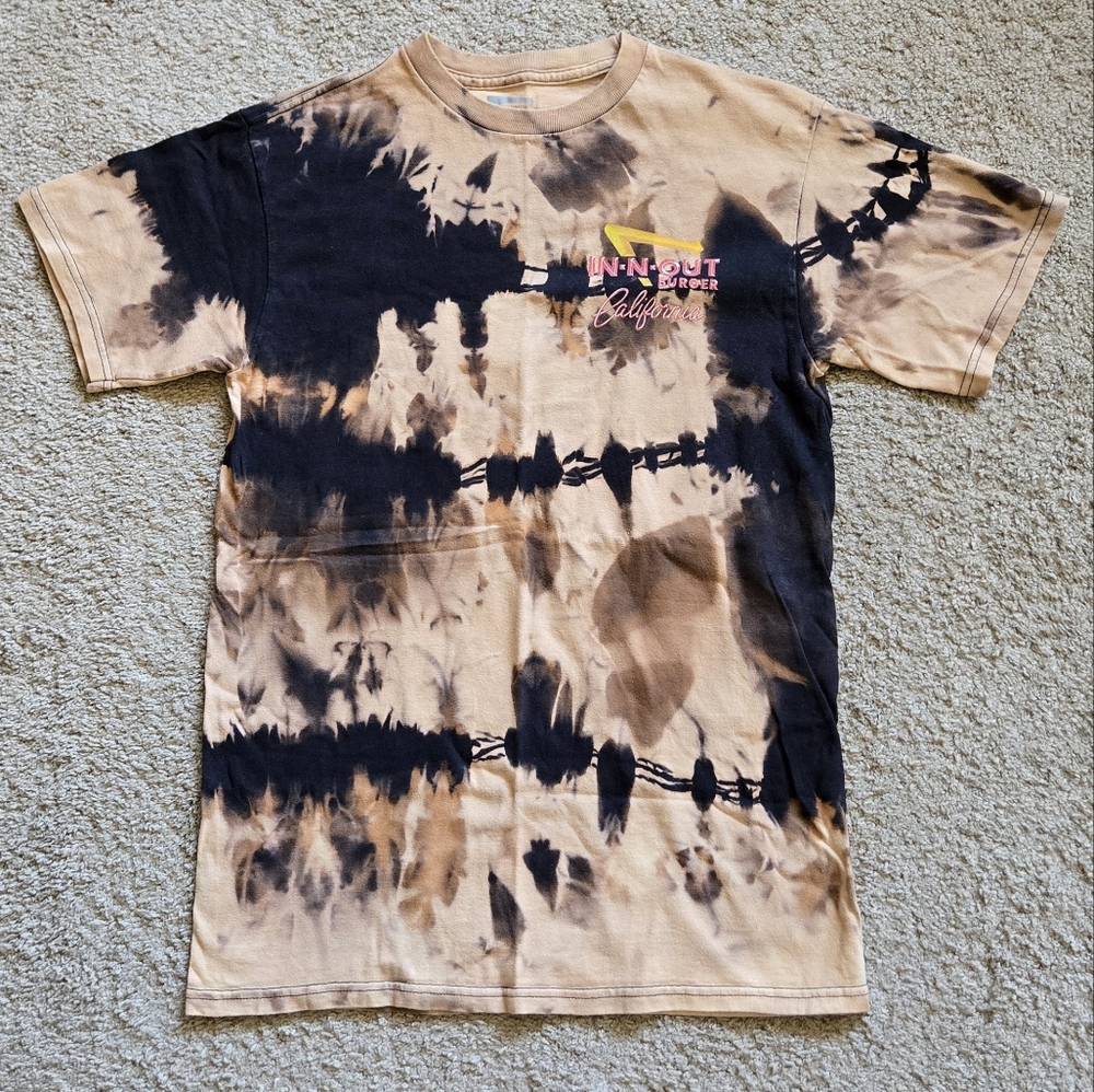 2018 California Custom Tie Dye In N Out Shirt